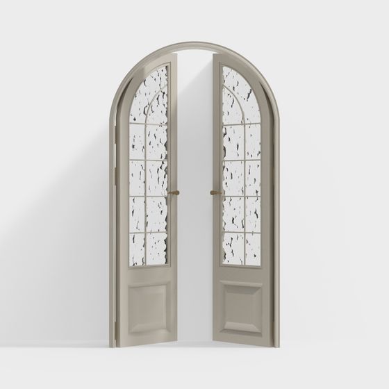 Cửa đôi châu Âu đơn giản