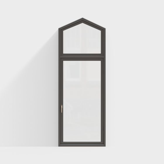 Stylish Low Poly Window 3D model for Creative Projects
