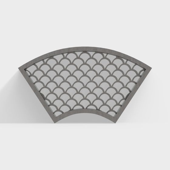 中国の装飾的な窓