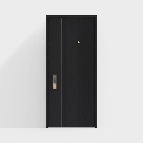 City Gate 3D model - Modern Minimalist Design