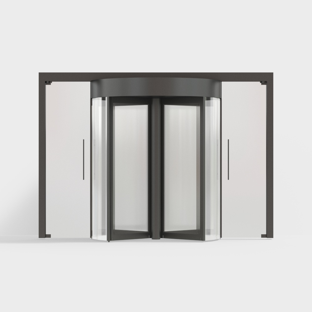 Modern Rotating Door 3D model