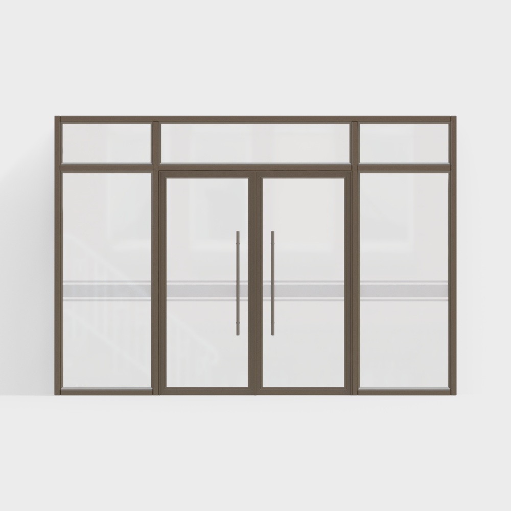 Bâtiment de Bureau avec Double Portes