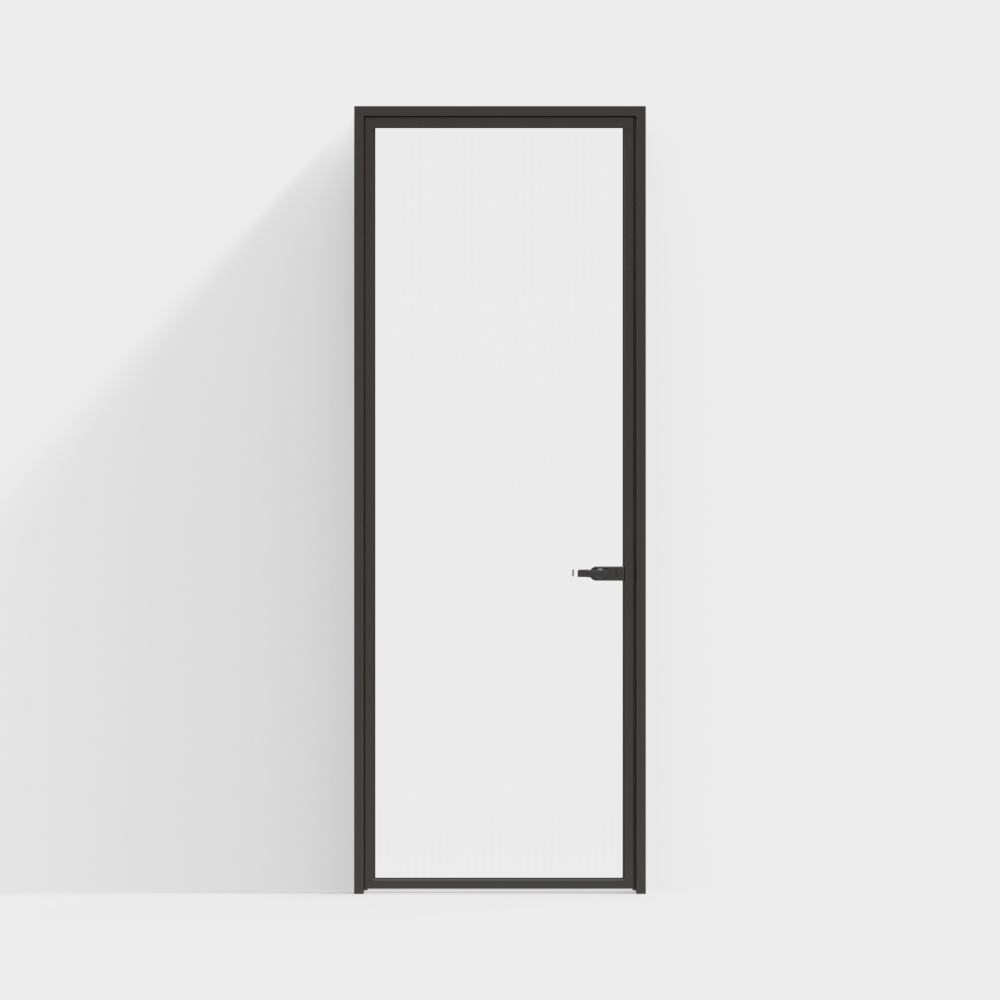 Modern Single Door Glass