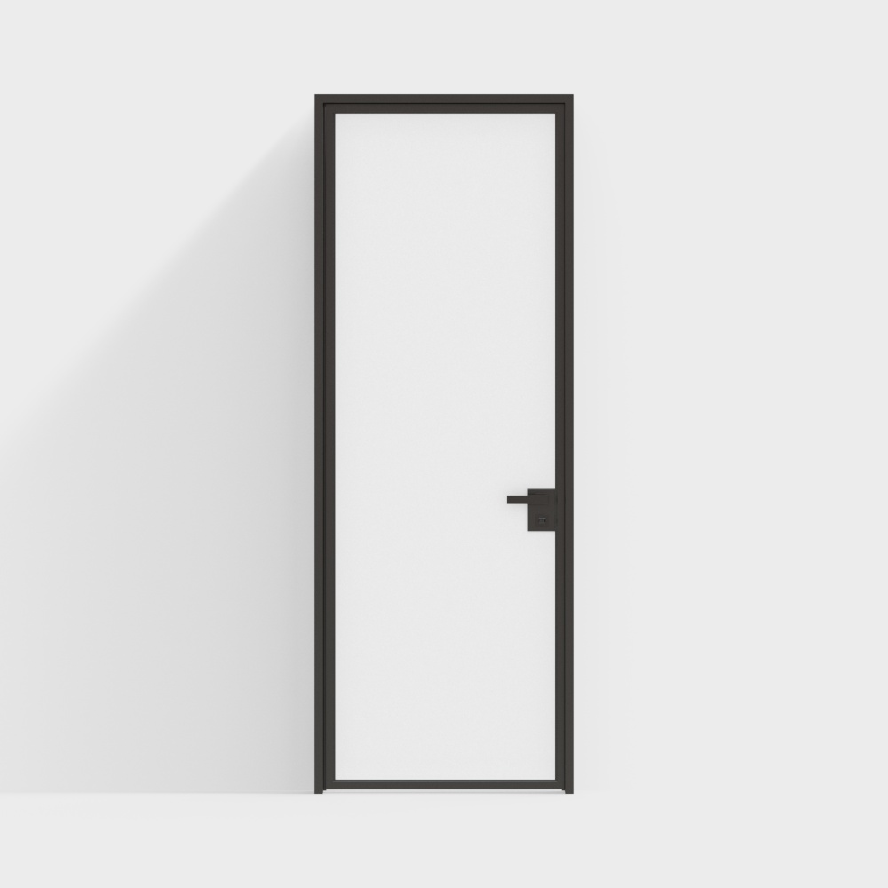 Modern Single Door Glass