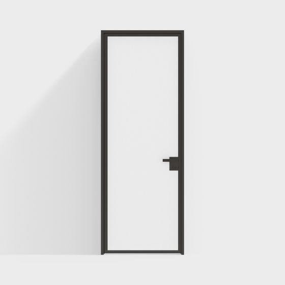 Minimalist Door 3D model for Modern Spaces