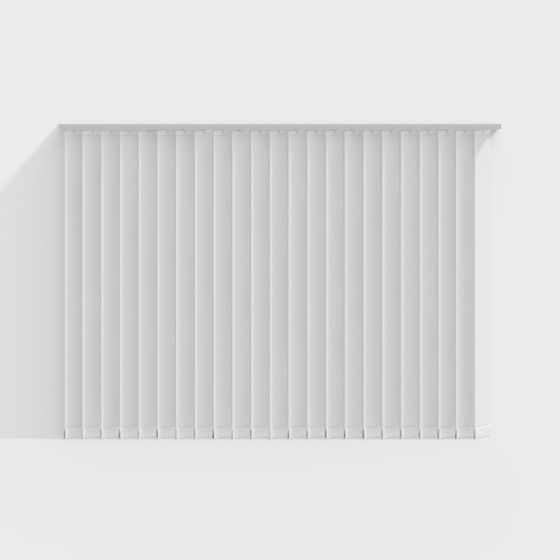 Stylish Vertical Louver 3D Model for Creative Projects
