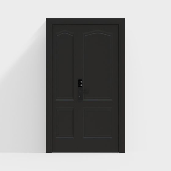 Moderne Einbruchsschutz Tür