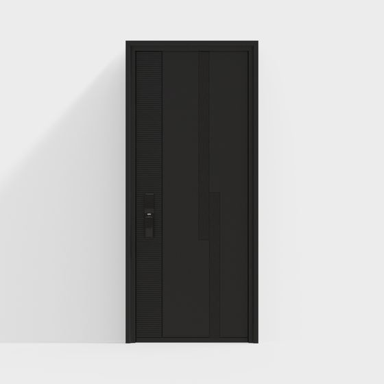 Urban Door 3D model - Modern Minimalist Design
