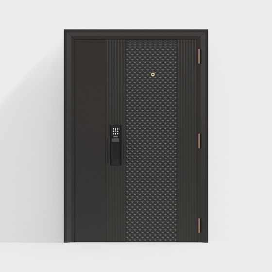 Futuristic Low-Polygon Gateway 3D model