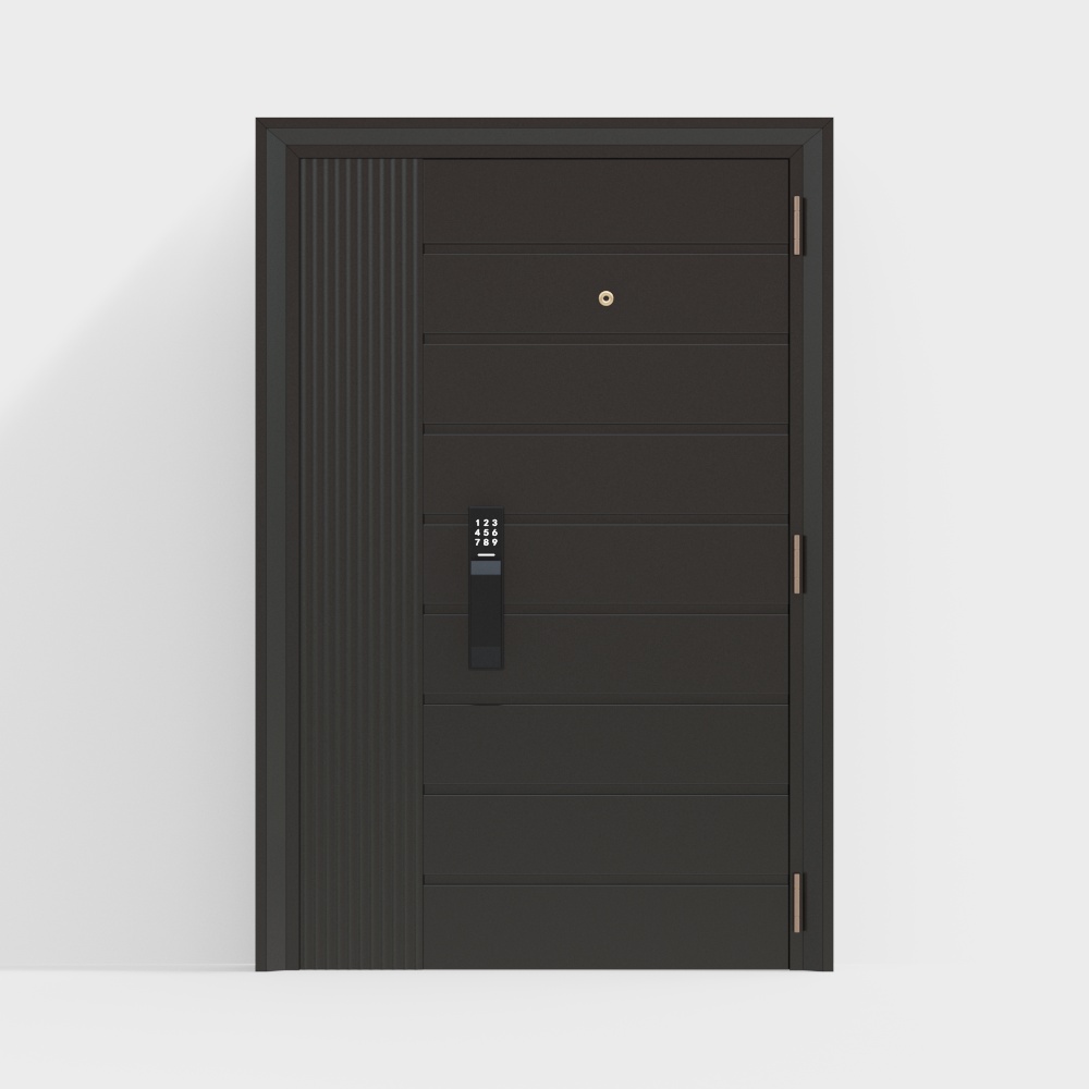 Porte anti-effraction moderne