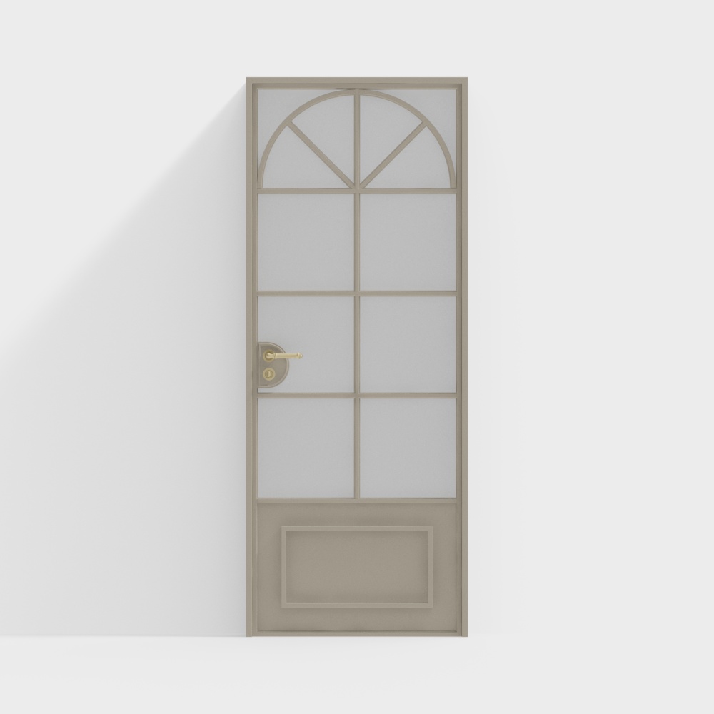 Simple European Single Door