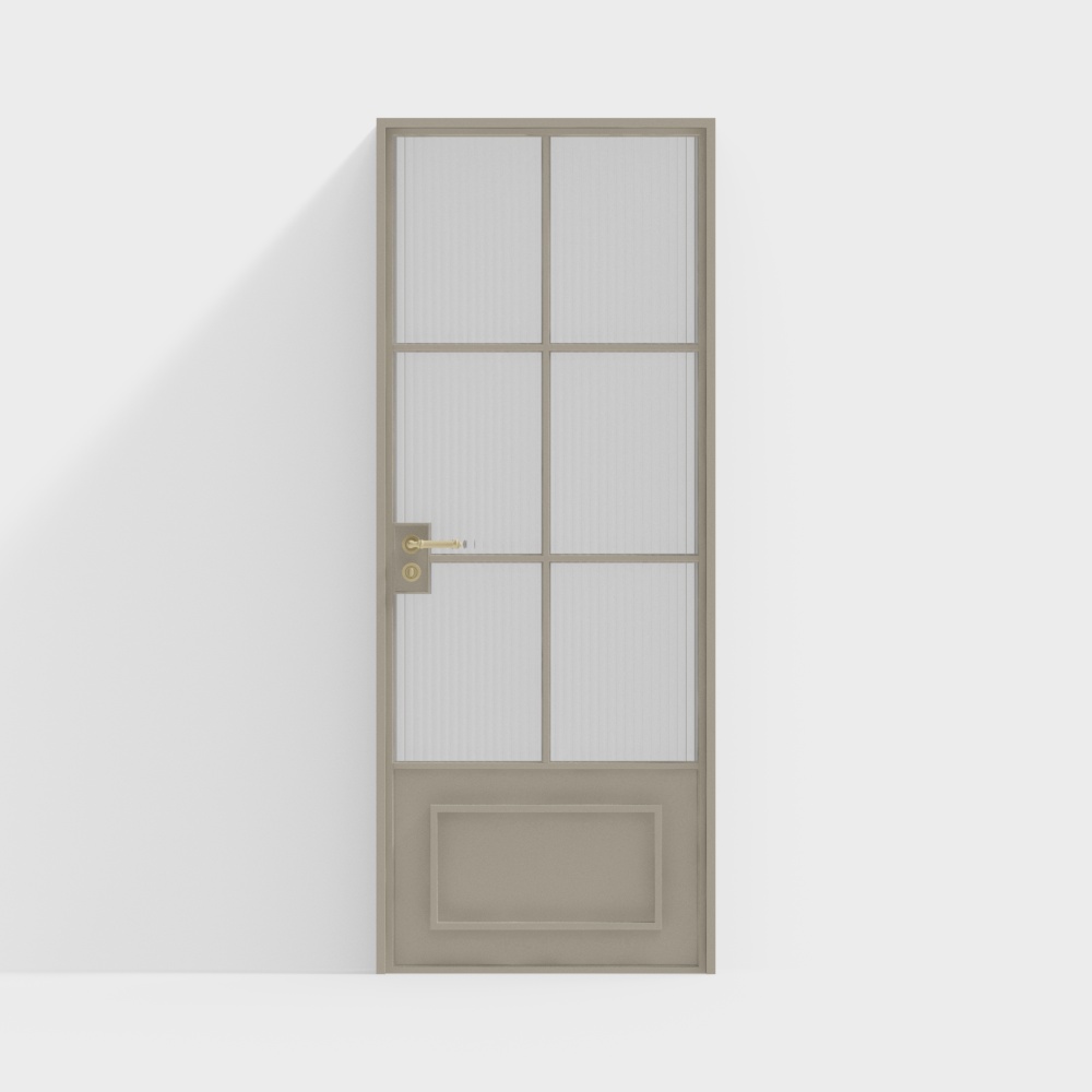 Simple European Single Door