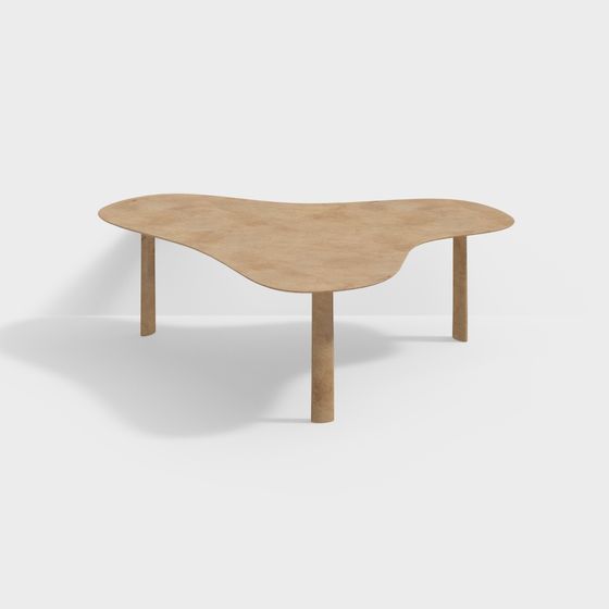 Streamline Coffee Table 3D model