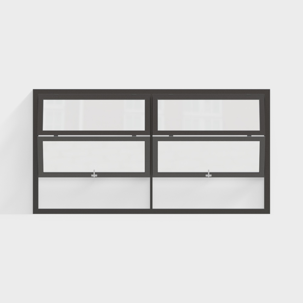 Ventana plegable moderna