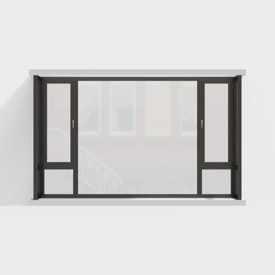 Finestra a battente moderna