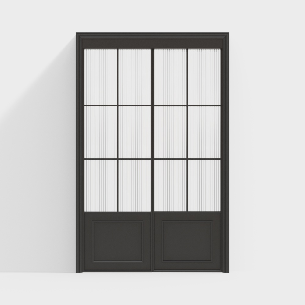 Cửa trượt kiểu châu Âu đơn giản