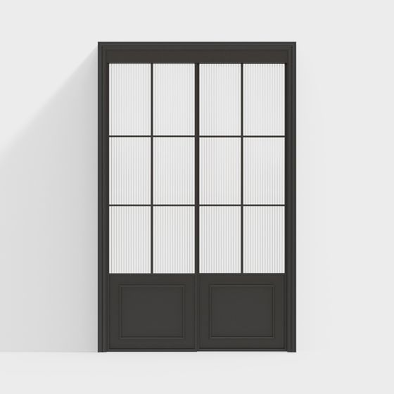 심플한 유럽식 슬라이딩 도어