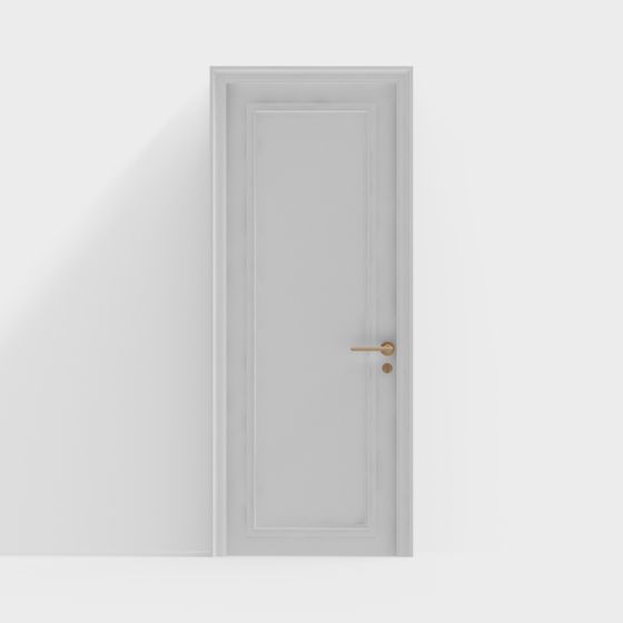 Minimalist Door 3D model