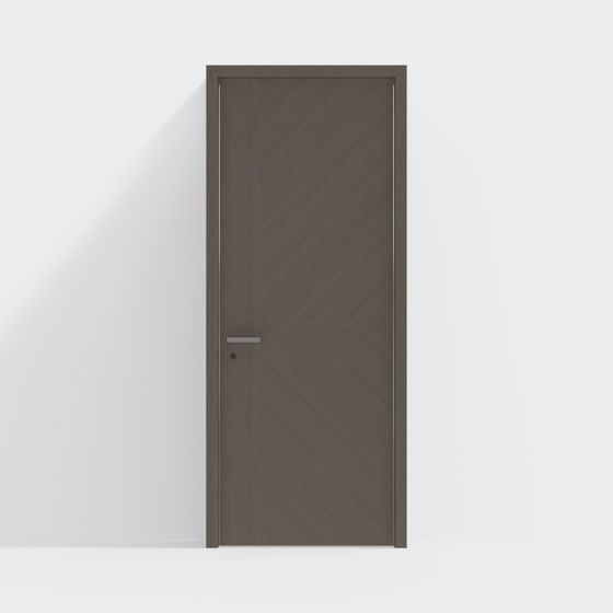 Elegant Minimalist Door 3D model