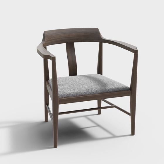 Urban Corner Chair 3D model for Creative Spaces