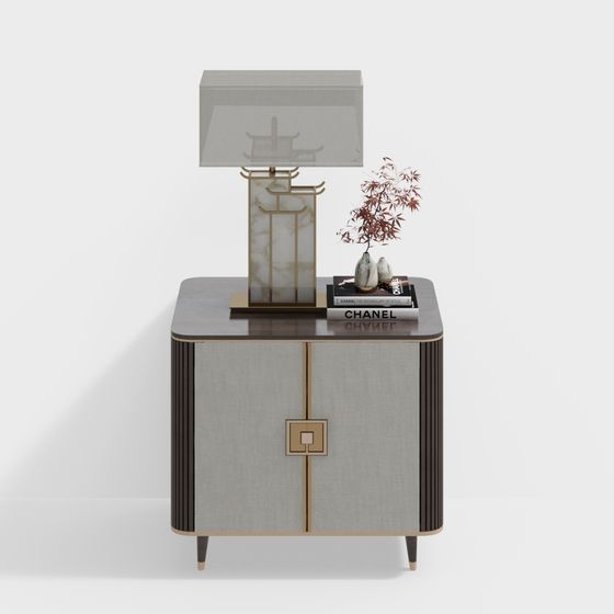 Mesita de Noche de Estilo Chino Nuevo 333