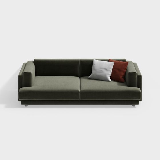 Urban Comfort 3D model Sofa for Modern Aesthetics