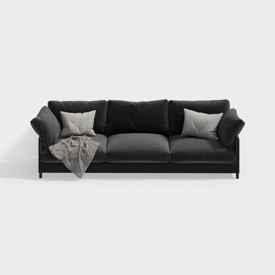 Modern Polygonal Sofa 3D model