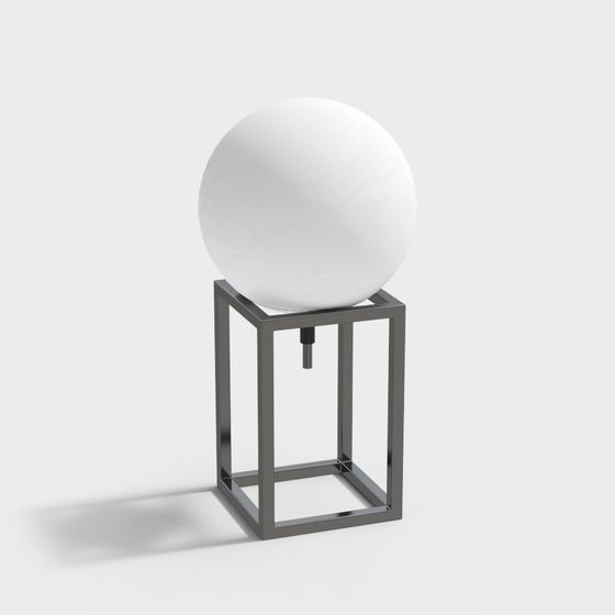 Sphere on Cube 3D model