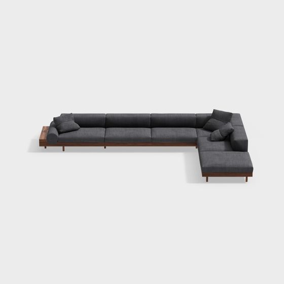 Urban Comfort Sofa 3D model