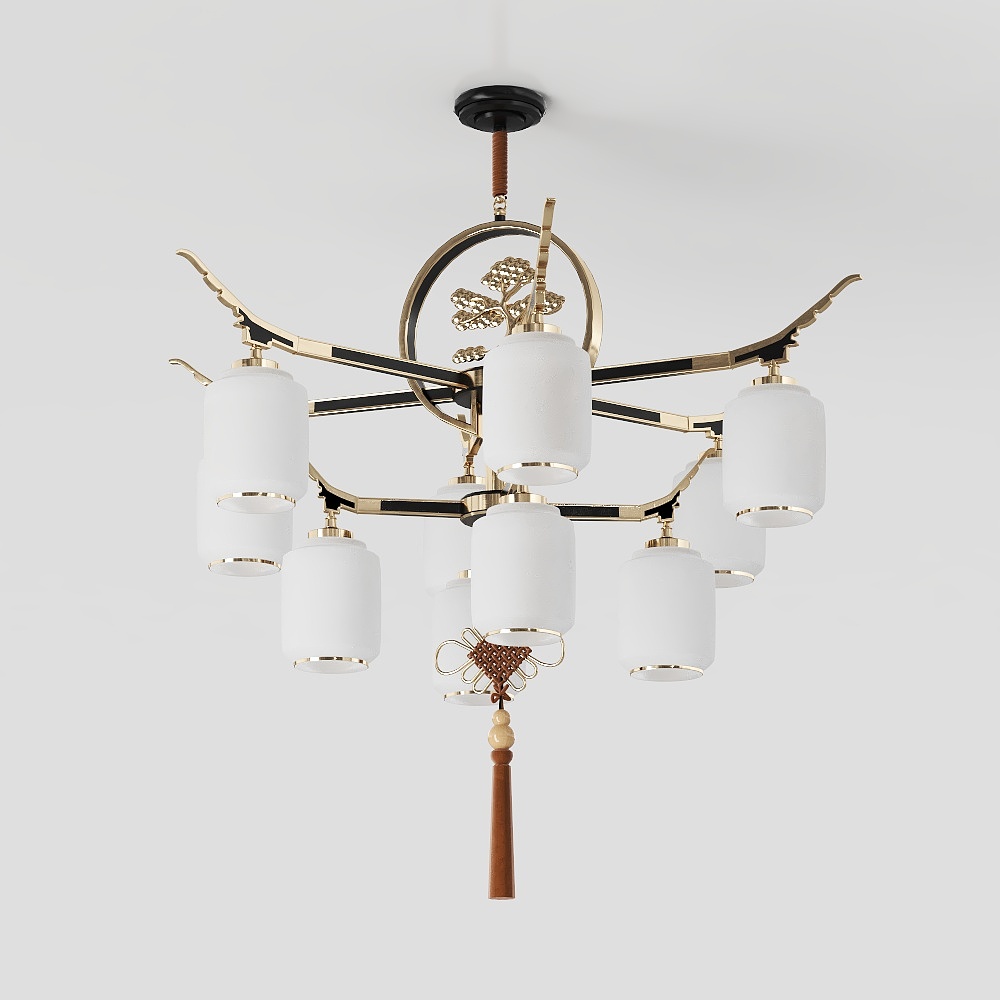 New Chinese-Style Chandelier 4