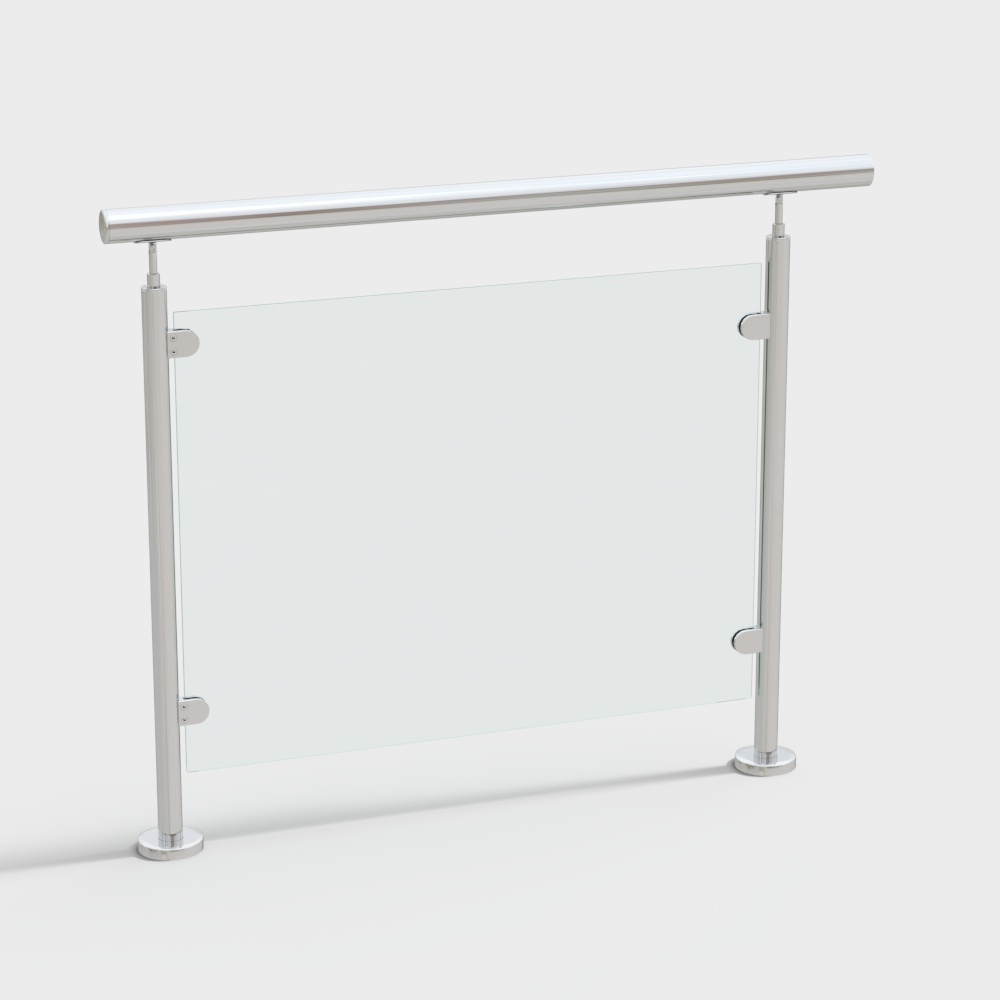 Modern Glass Guardrail