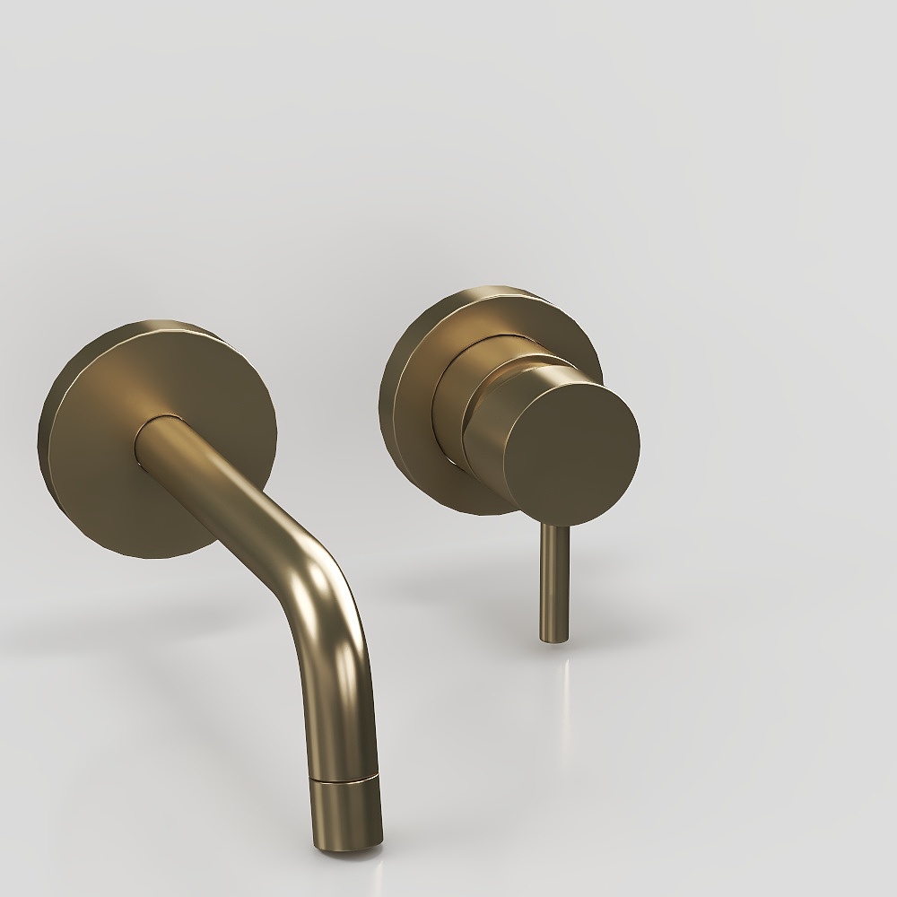 Wall-mounted Metal Faucet