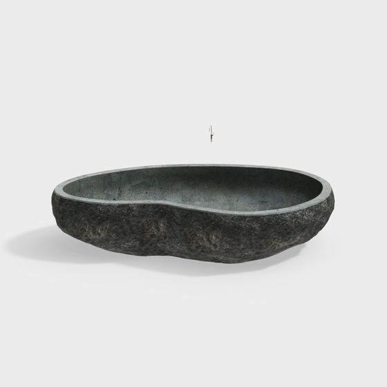 Rugged Rock Basin 3D model