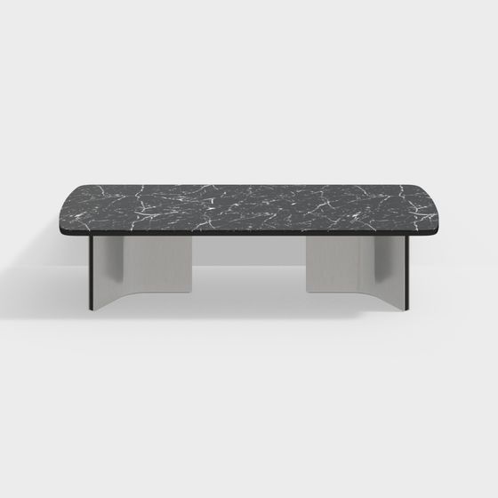 Urban Glow Bench 3D model for Modern Spaces