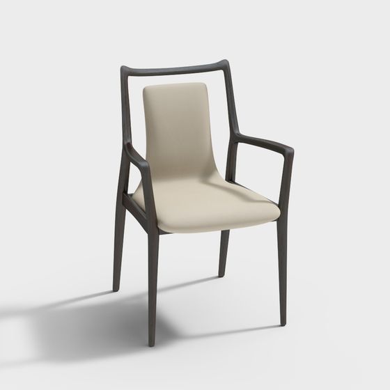 Urban Leisure Chair 3D model for Modern Spaces