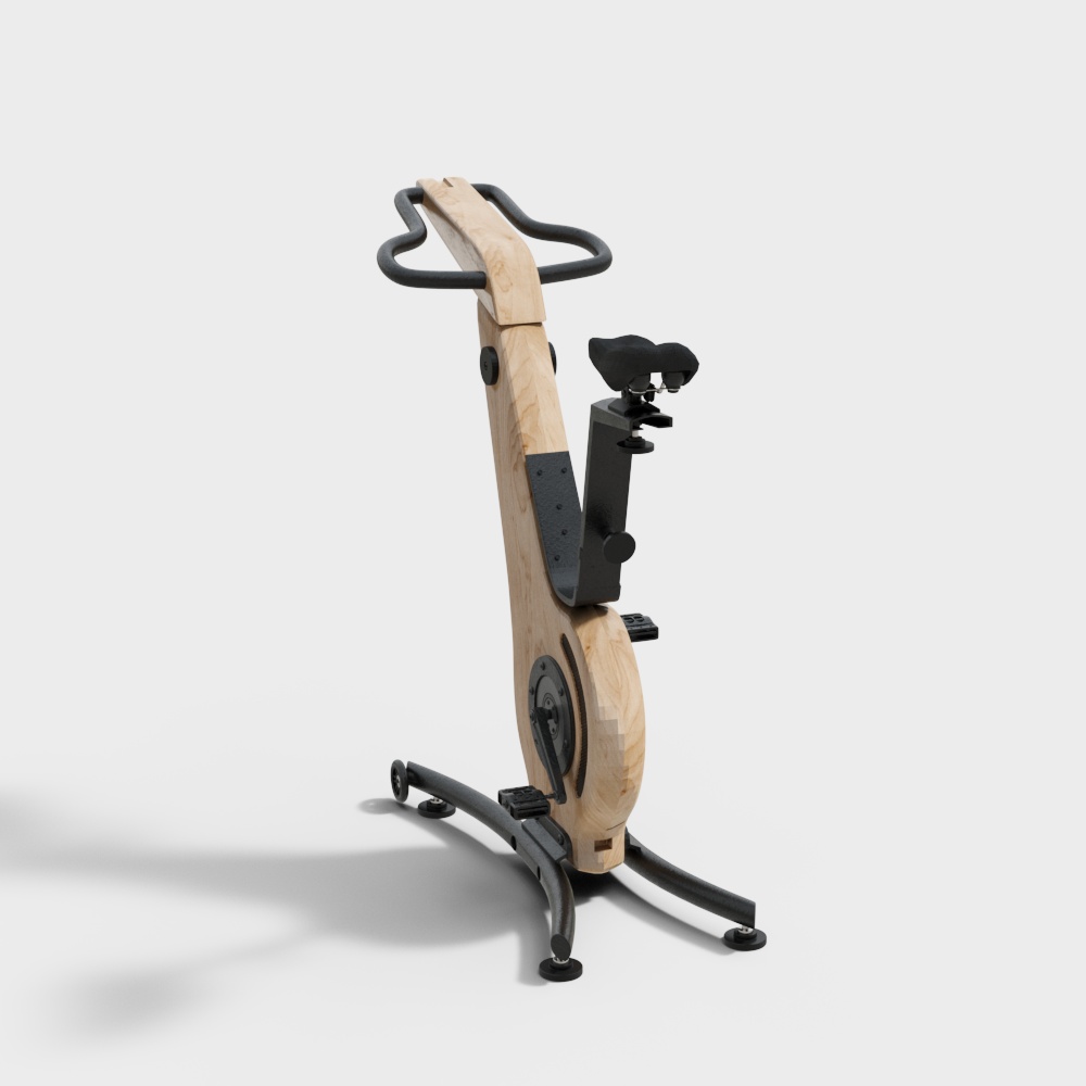 Solid Wood Dynamic Exercise Bike