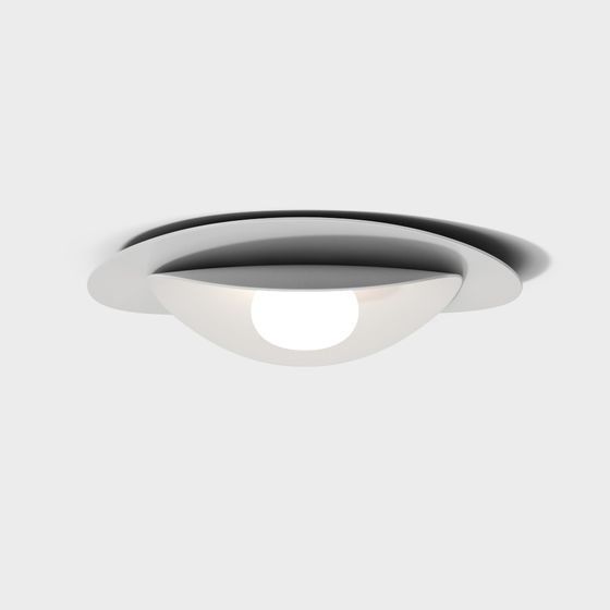 Minimalist Embedded Light Fixture 3D model