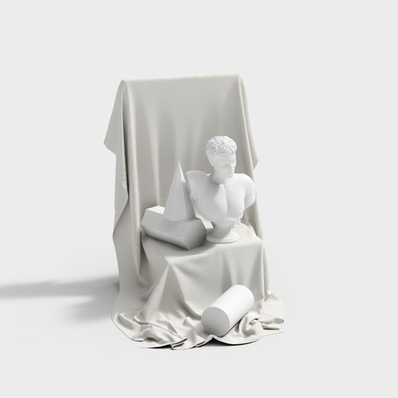 Tranquil Sculpture 3D model