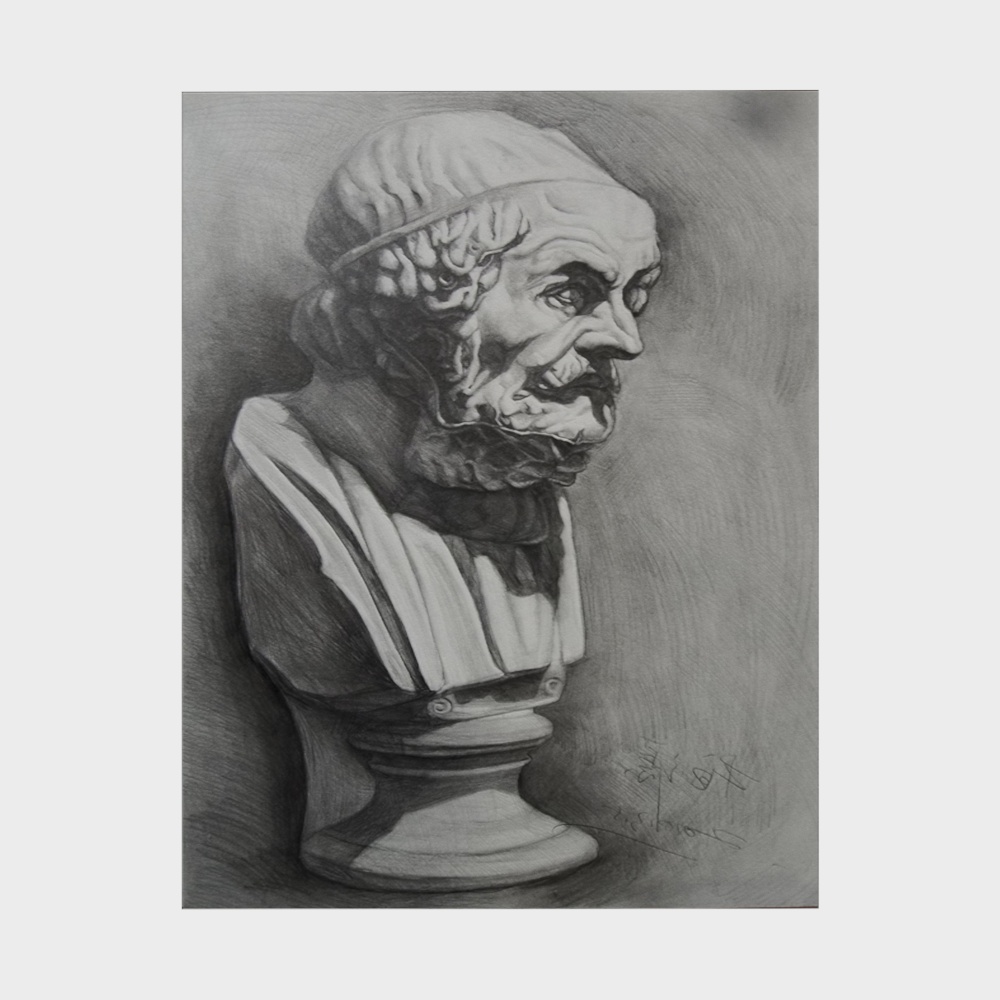 Elderly Portrait Sketch