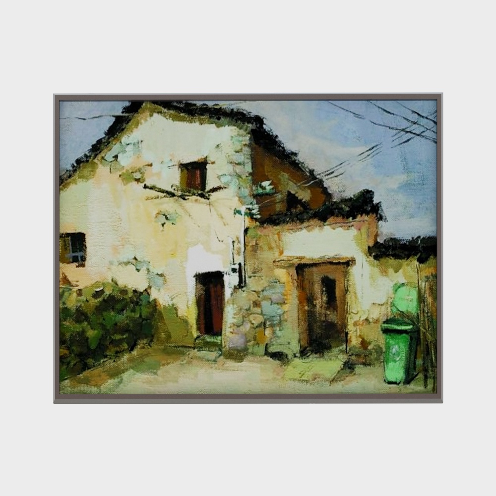 Pittura Acquerello Casa