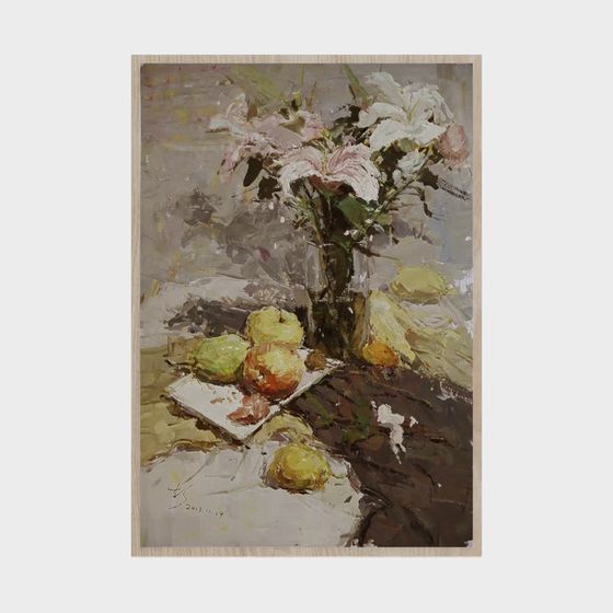 Elegant Still Life 3D Model for Artistic Projects