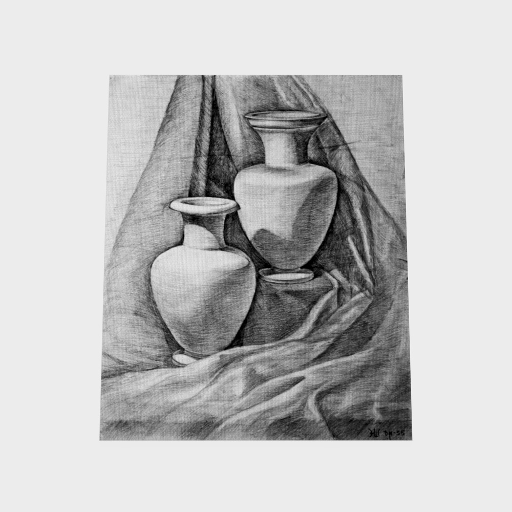 Sketch on Drawing Board