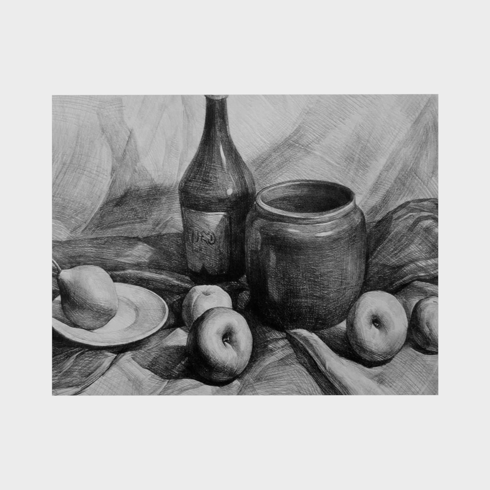 Food Sketch Painting