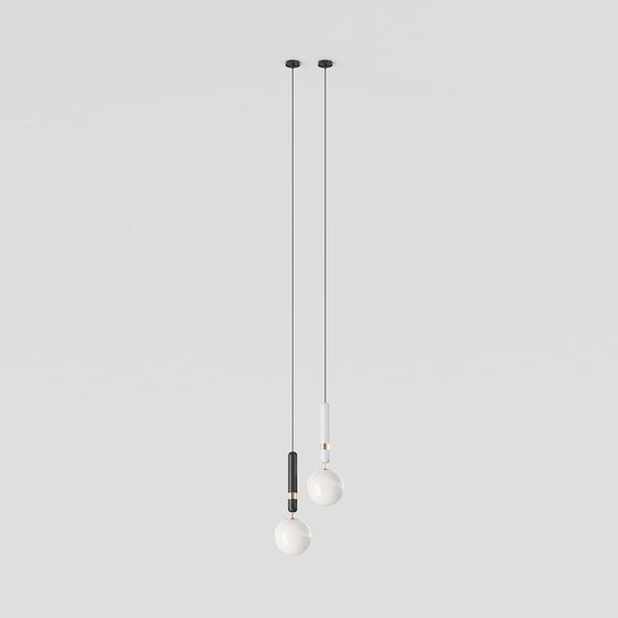 Minimalist Pendant Light Fixture 3D model