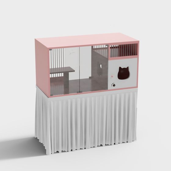 Cage à chat pour magasin d'animaux