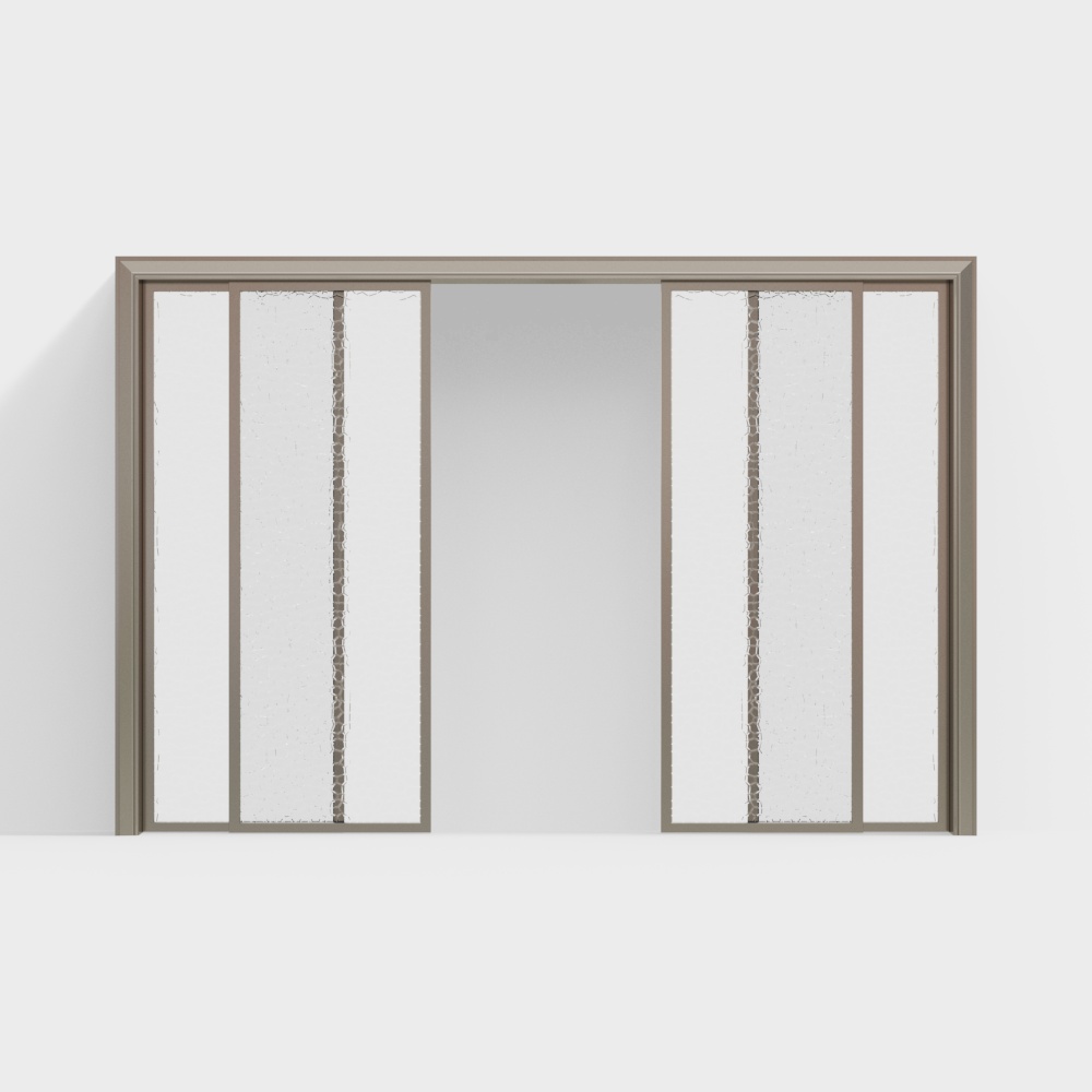 Modern Minimalist Sliding Door
