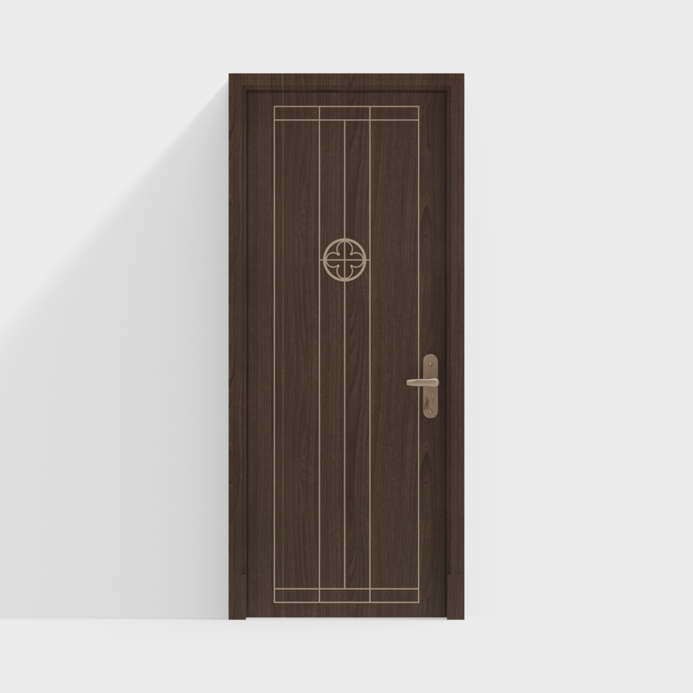 New Chinese Style Single Door