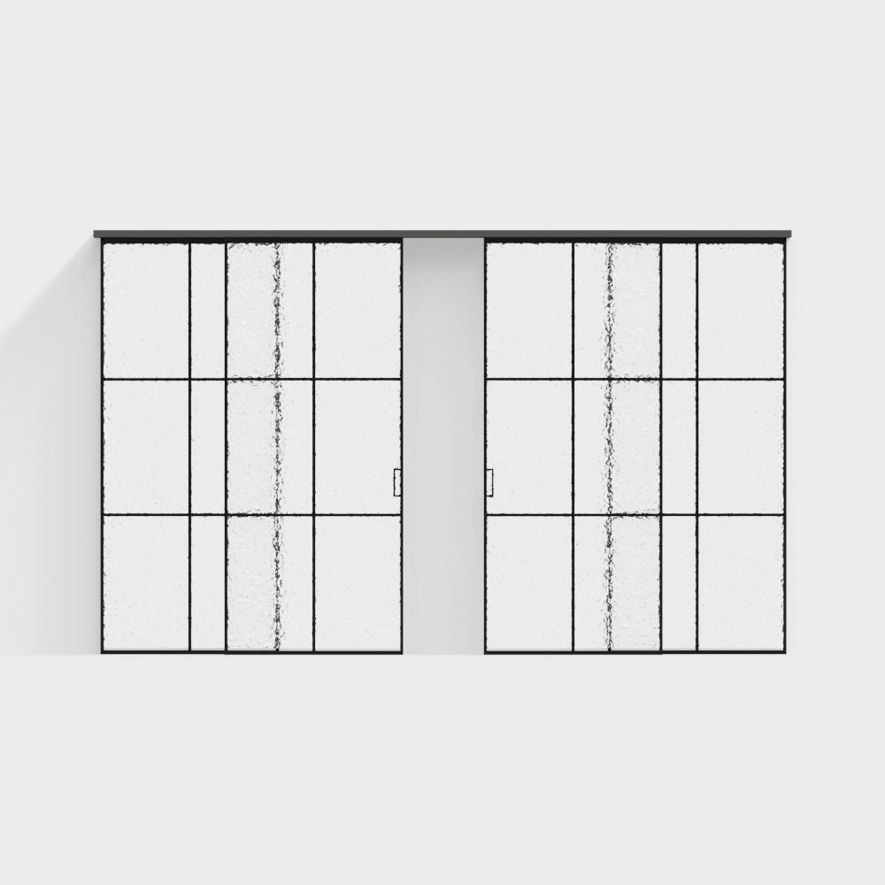 Modern Minimalist Sliding Glass Door