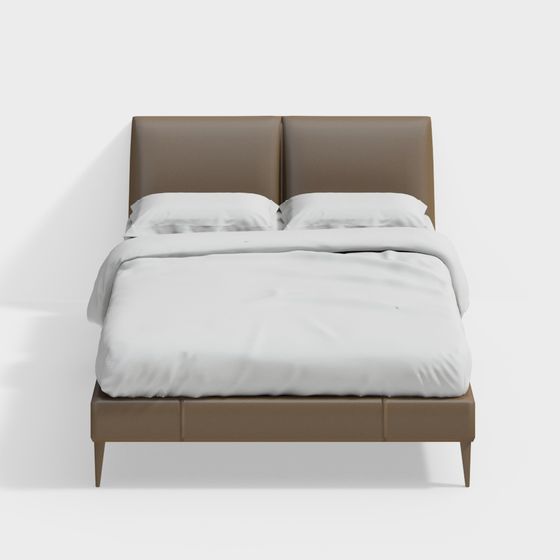 Urban Comfort Bed 3D model