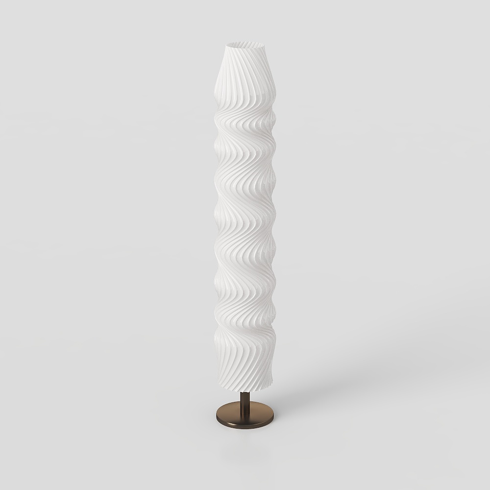 Modern Cream Style White Floor Lamp